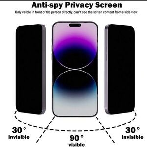 Privacy and Clear screen protectors